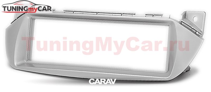 Переходная рамка для установки автомагнитолы CARAV 11-256: 1 DIN / 182 x 53 mm / NISSAN Pixo 2008-2013 / SUZUKI Alto 2008-2014; Maruti A-Star 2008-2012