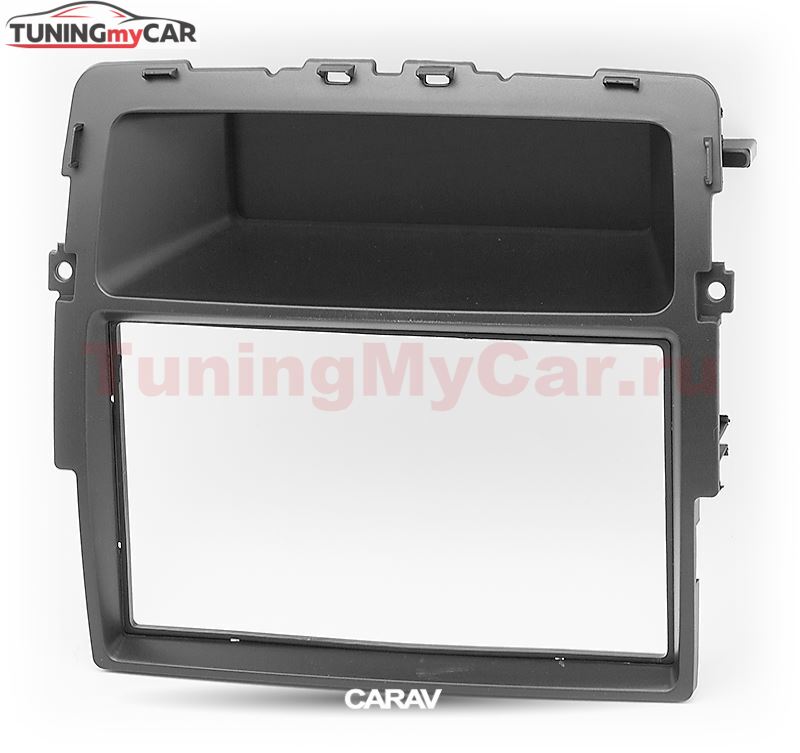 Переходная рамка для установки автомагнитолы CARAV 11-463: 2 DIN / 173 x 98 mm / 178 x 102 mm / NISSAN Primastar (J4) 2011-2014 / OPEL Vivaro (X83) 2010-2014 / RENAULT Trafic II (EL,FL,JL) 2011-2014