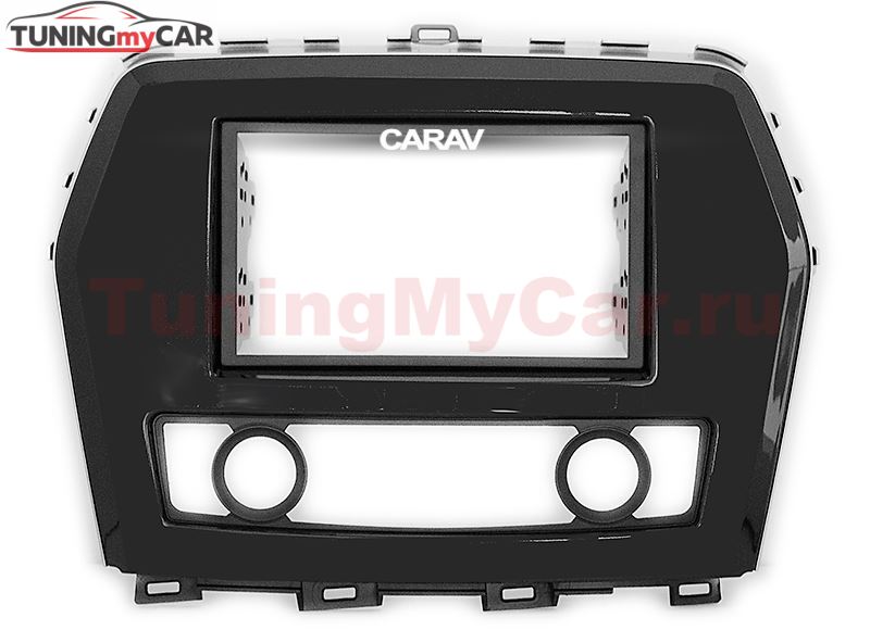 Переходная рамка для установки автомагнитолы CARAV 11-634: 2 DIN / 173 x 98 mm / 178 x 102 mm / NISSAN Maxima 2016+