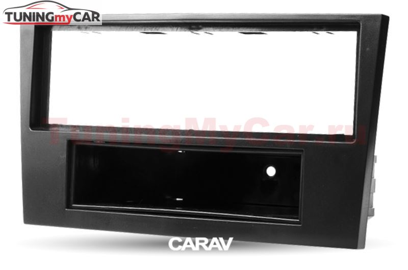 Переходная рамка для установки автомагнитолы CARAV 11-025: 1 DIN / 182 x 53 mm / OPEL Astra (H) 2004-2010; Antara, Corsa (D) 2006-2015; Zafira (B) 2005-2012 / DAEWOO Winstorm 2008-2011 / GMC Terrain 2008-2010