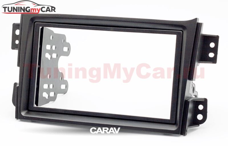 Переходная рамка для установки автомагнитолы CARAV 11-131: 2 DIN / 173 x 98 mm / 178 x 102 mm / OPEL Agila 2008-2014 / SUZUKI Splash, Ritz 2008-2012