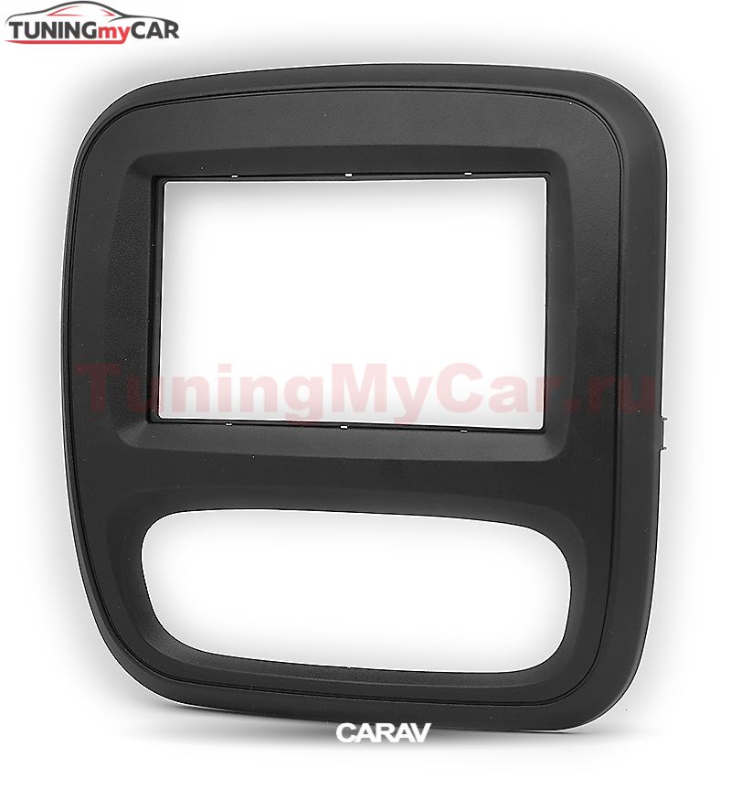 Переходная рамка для установки автомагнитолы CARAV 11-642: 2 DIN / 173 x 98 mm / 178 x 102 mm / OPEL Vivaro 2014+ / RENAULT Trafic 2014+