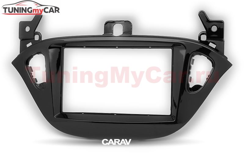 Переходная рамка для установки автомагнитолы CARAV 11-552: 2 DIN / 173 x 98 mm / 178 x 102 mm / OPEL Adam 2013+, Corsa (E) 2014+