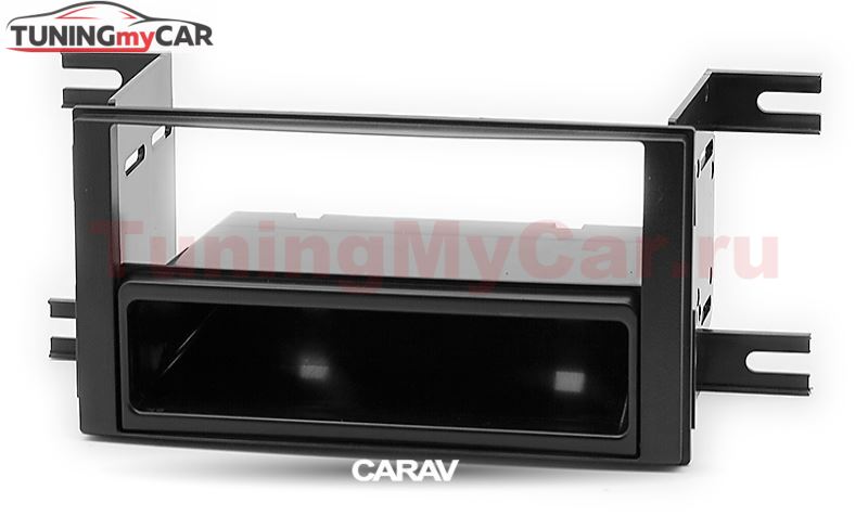 Переходная рамка для установки автомагнитолы CARAV 11-536: 2 DIN - 173 x 98 mm / 1 DIN - 182 x 53 mm / NISSAN Micra (K13), March (K13), Note (E12), Versa (E12) 2013-2017