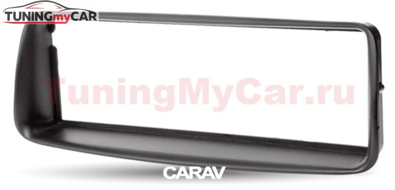 Переходная рамка для установки автомагнитолы CARAV 11-029: 1 DIN / 182 x 53 mm / PEUGEOT (206) 1998-2007