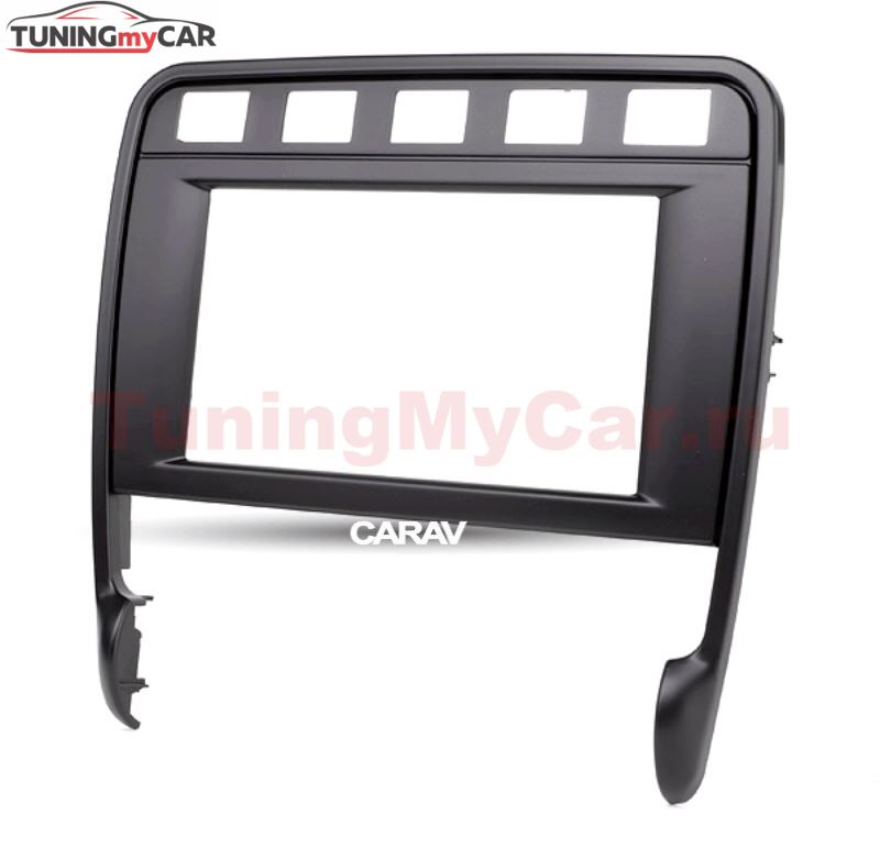 Переходная рамка для установки автомагнитолы CARAV 11-153: 2 DIN / 173 x 98 mm / PORSCHE Cayenne (955/957) 2002-2010
