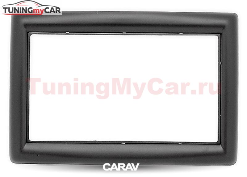 Переходная рамка для установки автомагнитолы CARAV 11-151: 2 DIN / 173 x 98 mm / 178 x 102 mm / RENAULT Megane II 2002-2009