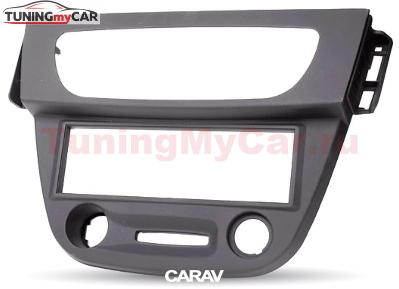 Переходная рамка для установки автомагнитолы CARAV 11-152: 1 DIN / 182 x 53 mm / RENAULT Megane 2008-2015, Fluence 2009+