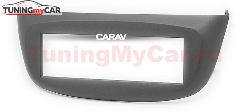 Переходная рамка для установки автомагнитолы CARAV 11-687: 1 DIN / 182 x 53 mm / RENAULT Twingo 2007-2014; Wind 2010-2013