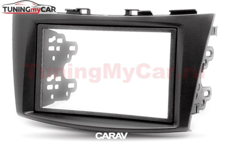 Переходная рамка для установки автомагнитолы CARAV 11-157: 2 DIN / 173 x 98 mm / 178 x 102 mm / SUZUKI Swift 2011-2017; Ertiga 2012+