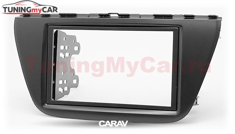 Переходная рамка для установки автомагнитолы CARAV 11-438: 2 DIN / 173 x 98 mm / 178 x 102 mm / SUZUKI SX4, S Cross 2013+