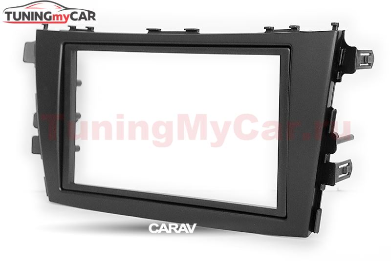 Переходная рамка для установки автомагнитолы CARAV 11-596: 2 DIN / 173 x 98 mm / 178 x 102 mm / SUZUKI Celerio 2014+
