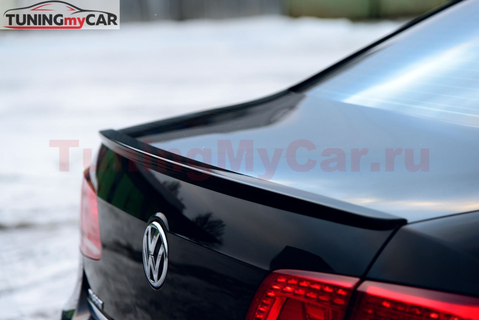 Лип спойлер для VOLKSWAGEN Passat B7