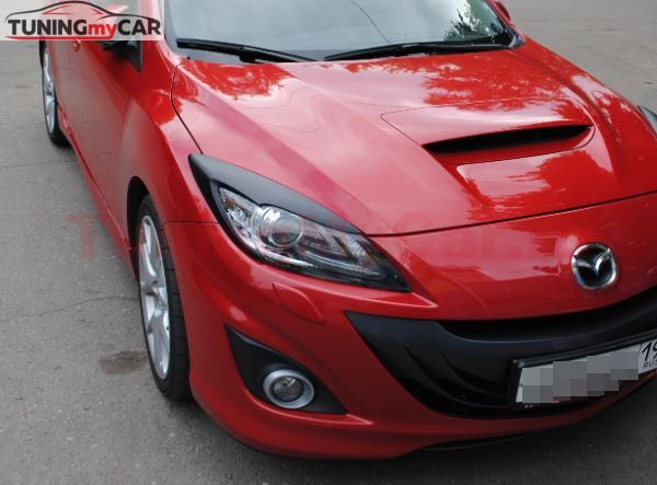 Накладки на фары (реснички) для Mazda 3 HB