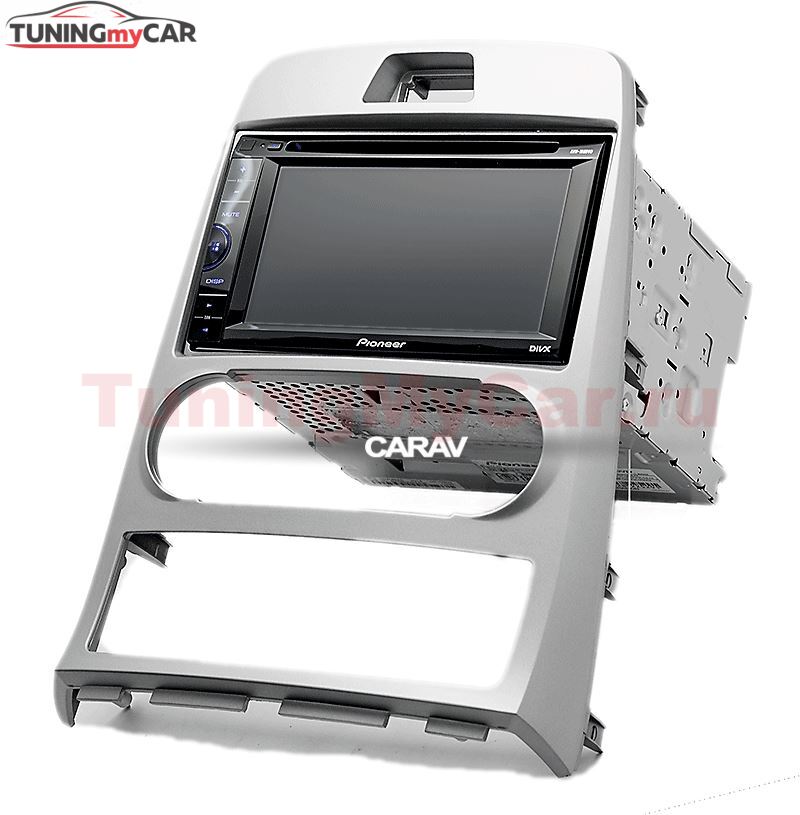 Переходная рамка для установки автомагнитолы CARAV 11-391: 2 DIN / 173 x 98 mm / 178 x 102 mm / HYUNDAI Genesis Coupe 2009-2012, Rohens Coupe 2008-2012