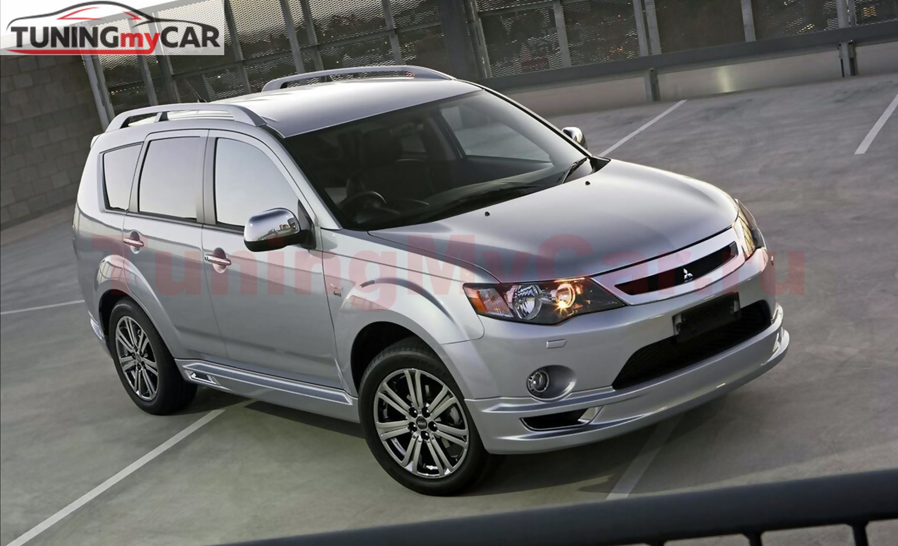 Решетка радиатора Mitsubishi Outlander XL 2006-2009