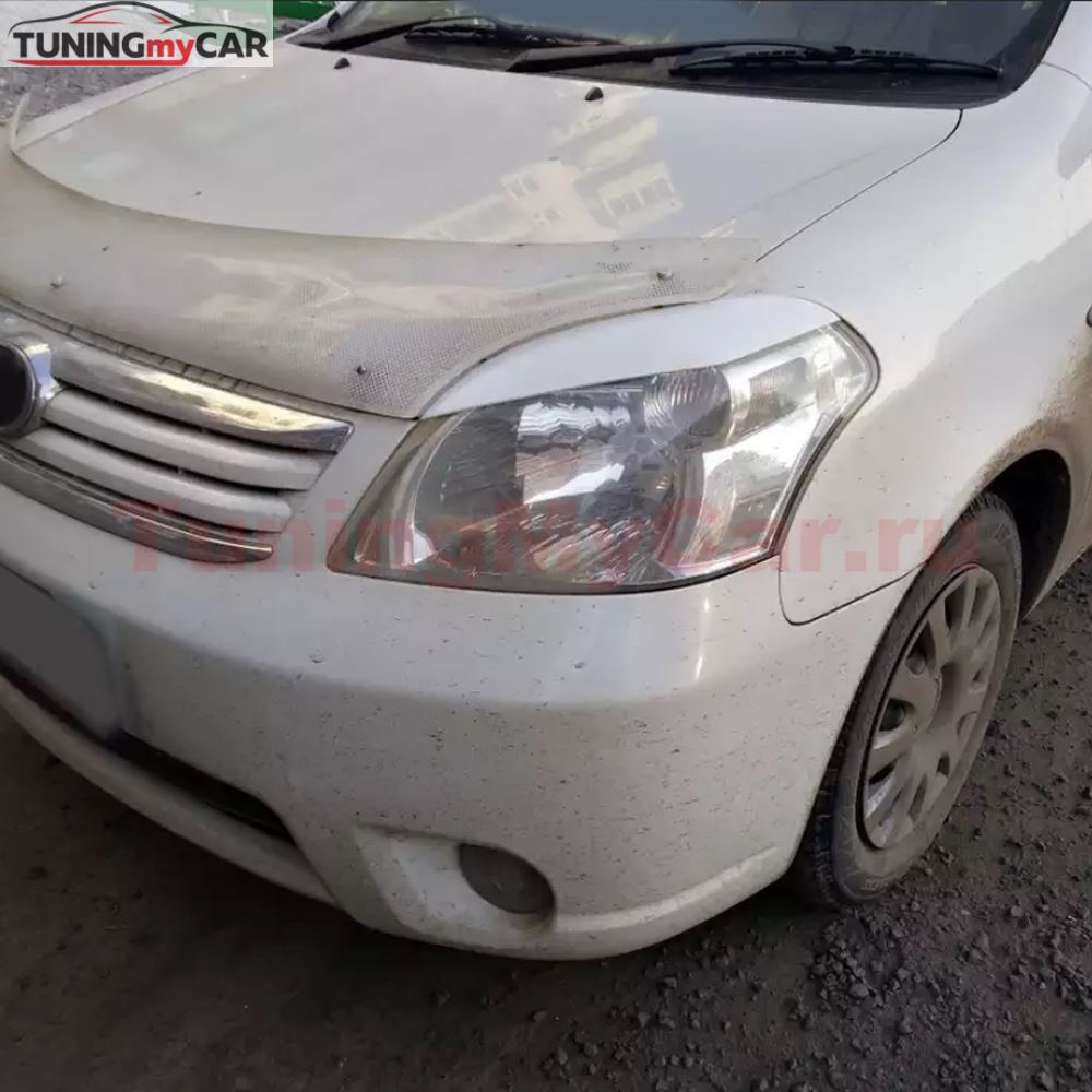 Реснички на фары для Toyota Raum Z20 2003-2011