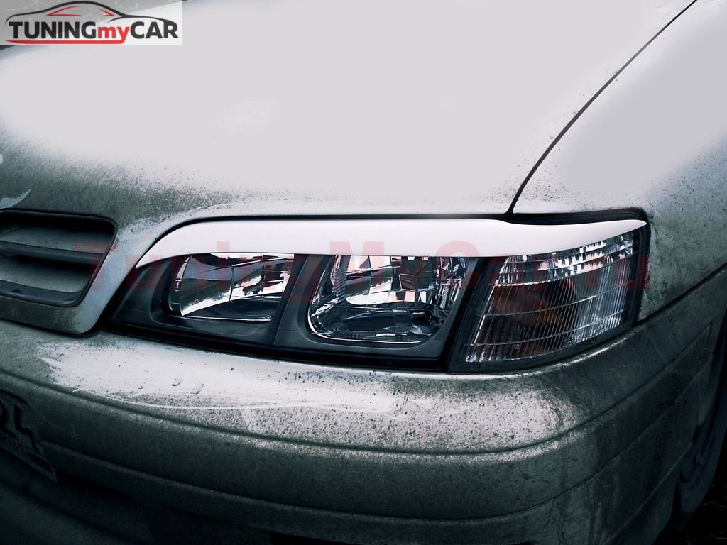Реснички на фары для Nissan Primera HP11