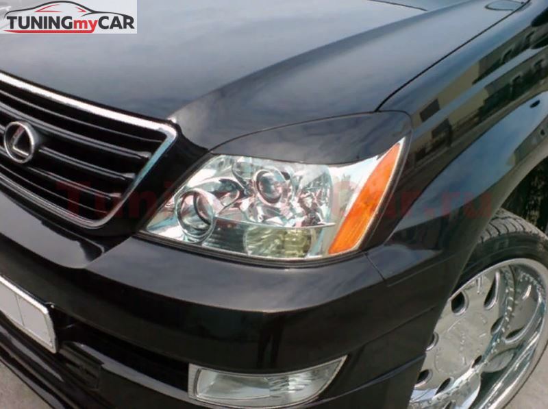 Реснички на фары для Lexus GX 470 2003-
