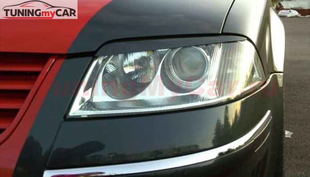 Реснички на фары для Volkswagen Passat B5 рестайлинг