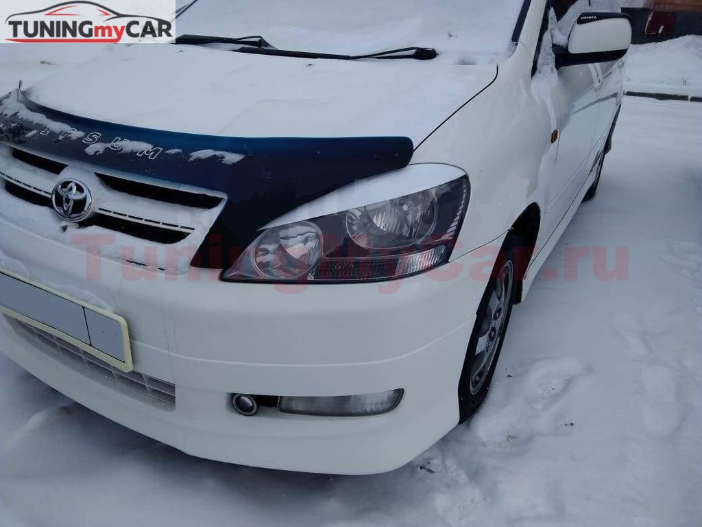 Реснички на фары для TOYOTA IPSUM 2001-2003 ACM26 ДЛИННЫЕ