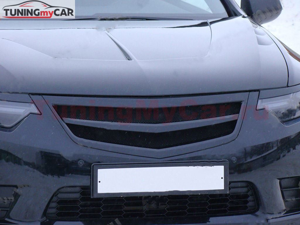 Решетка радиатора "SPORT" VAR №2 Honda Accord 8(VIII) / Acura TSX (CU2) 2011-2013