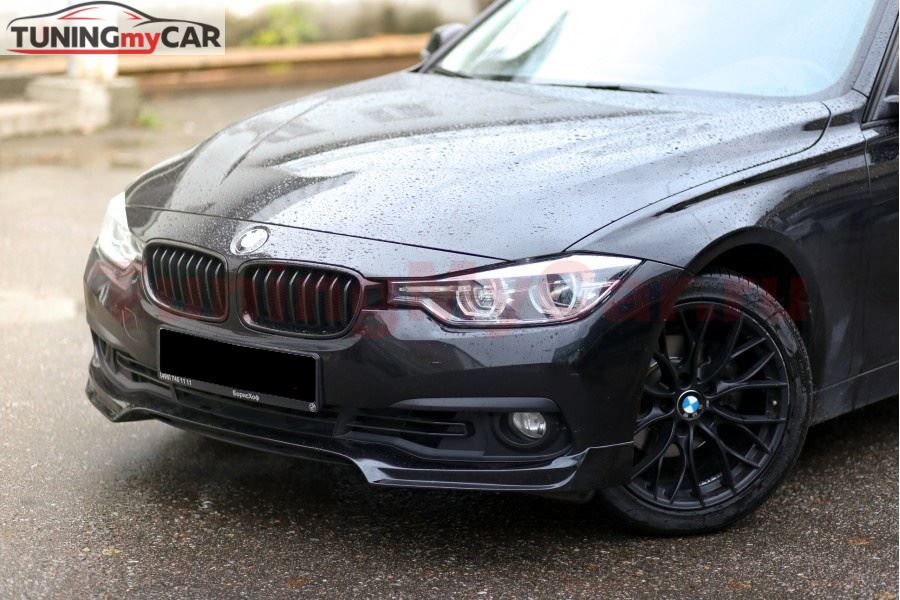 Сплиттер переднего бампера  для BMW 3-series. Рестайлинг