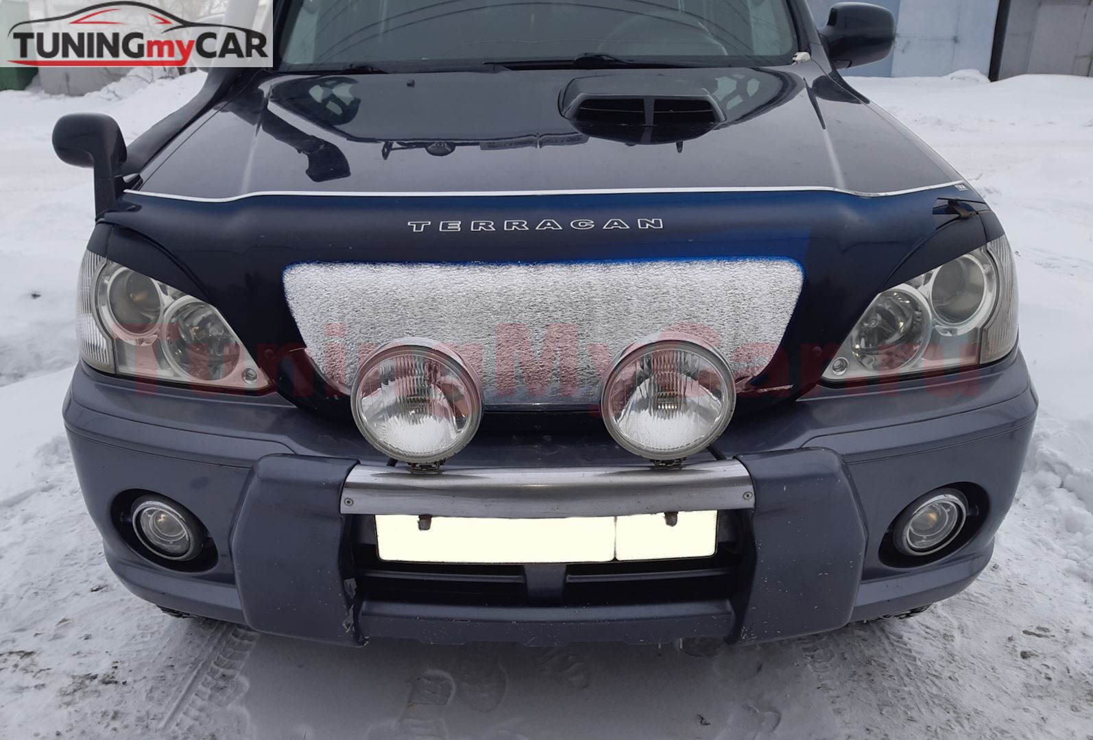 Реснички на фары HYUNDAI TERRACAN 2001-2007г