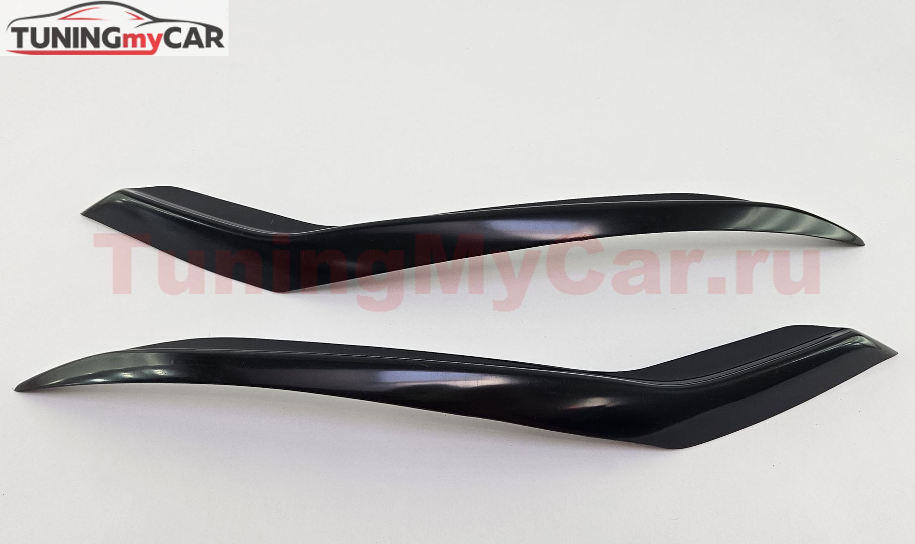 Реснички на фары MERCEDES C-class 204 2011-2015г