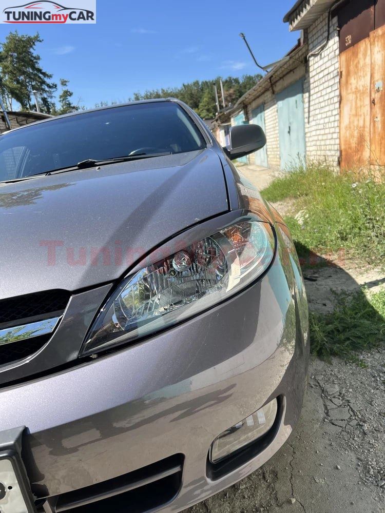 Реснички на фары CHEVROLET LACETTI 2004-2013г (хетчбек)