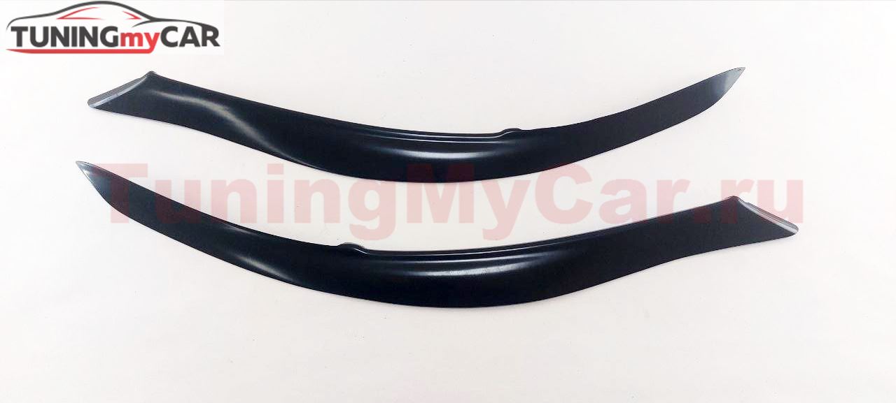 Реснички на фары TOYOTA AURIS 2012-2016г (АО) нет фото на авто B2-4
