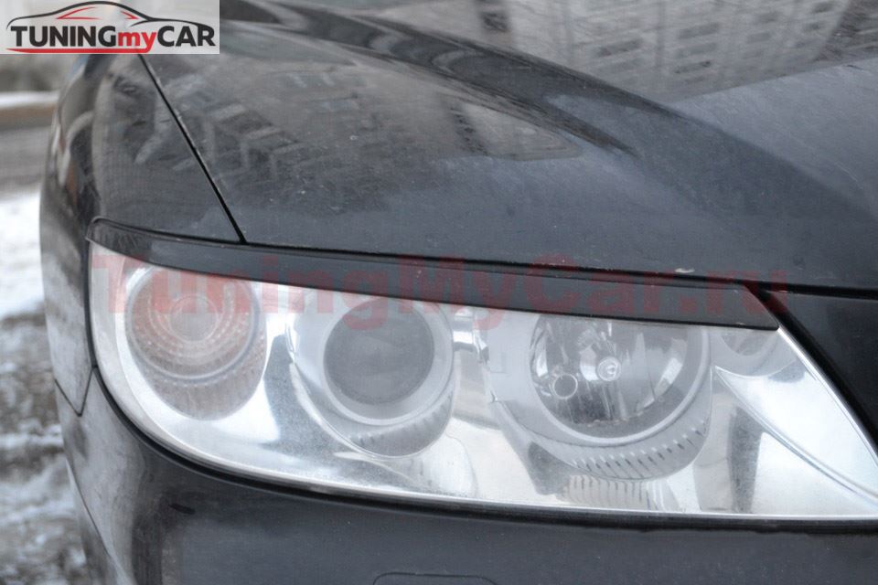 Реснички на фары Hyundai Grandeur 2005-2011 B1-4