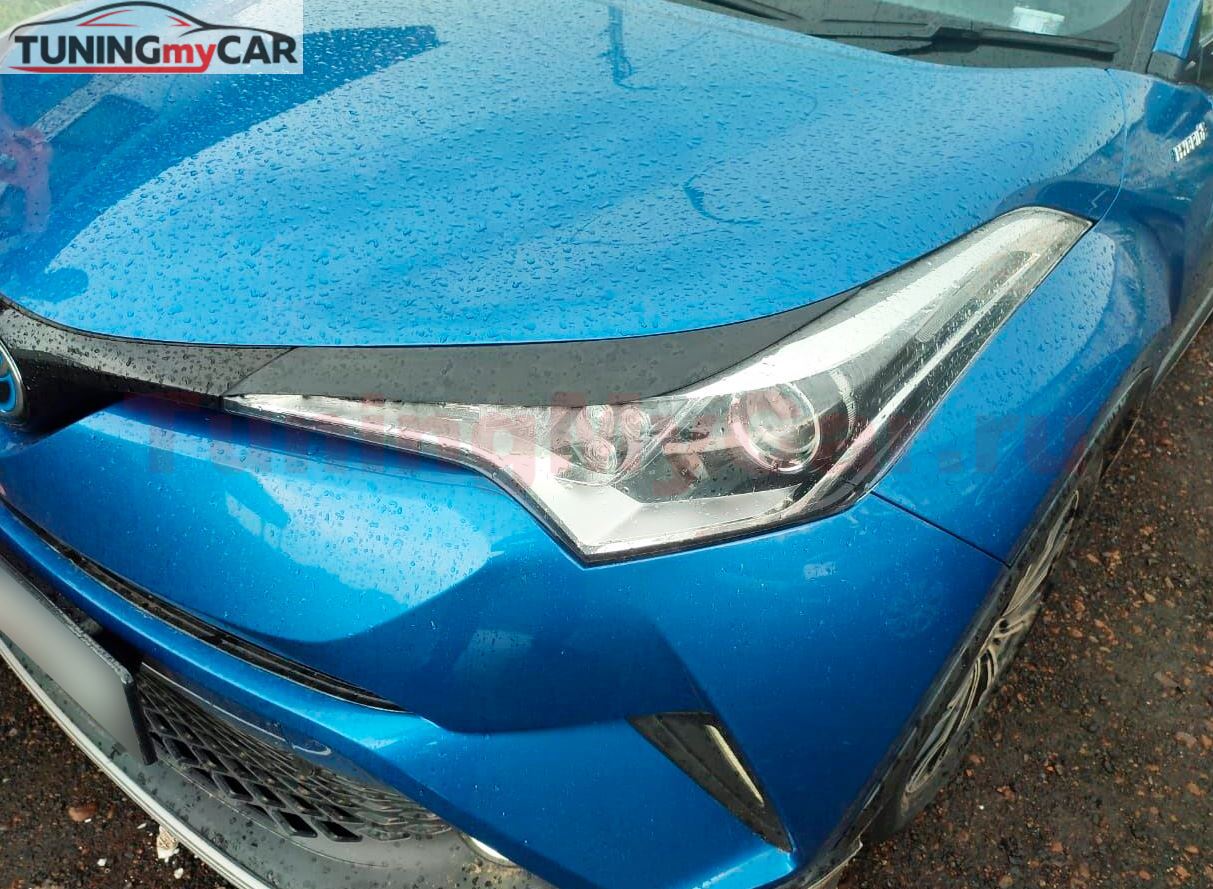 Реснички на фары для Toyota C-HR 2016-2022