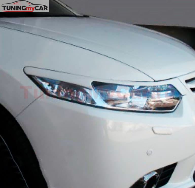 Накладки на фары (реснички) для Honda Accord 2008-2013