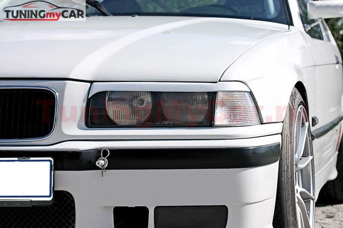 Реснички на фары для BMW E36 (3 SERIES) ВЕРХ Р10 A1-2