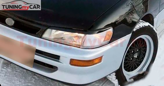 Реснички на фары для Toyota Corolla AE100 1992-