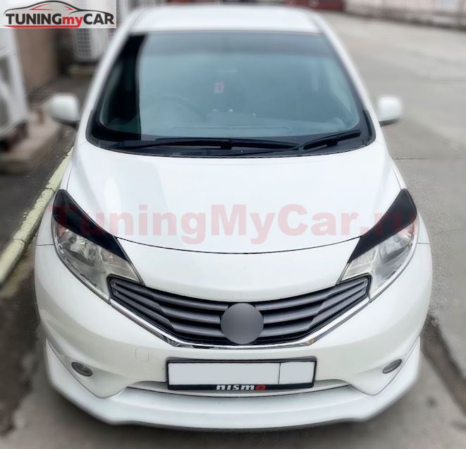 Реснички на фары для Nissan Note E12 2012-2016