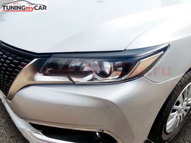 Реснички на фары для Toyota Alion T260 2016-2021 B4-9