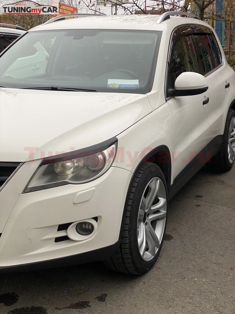 Реснички на фары для Volkswagen Tiguan 2011-2017