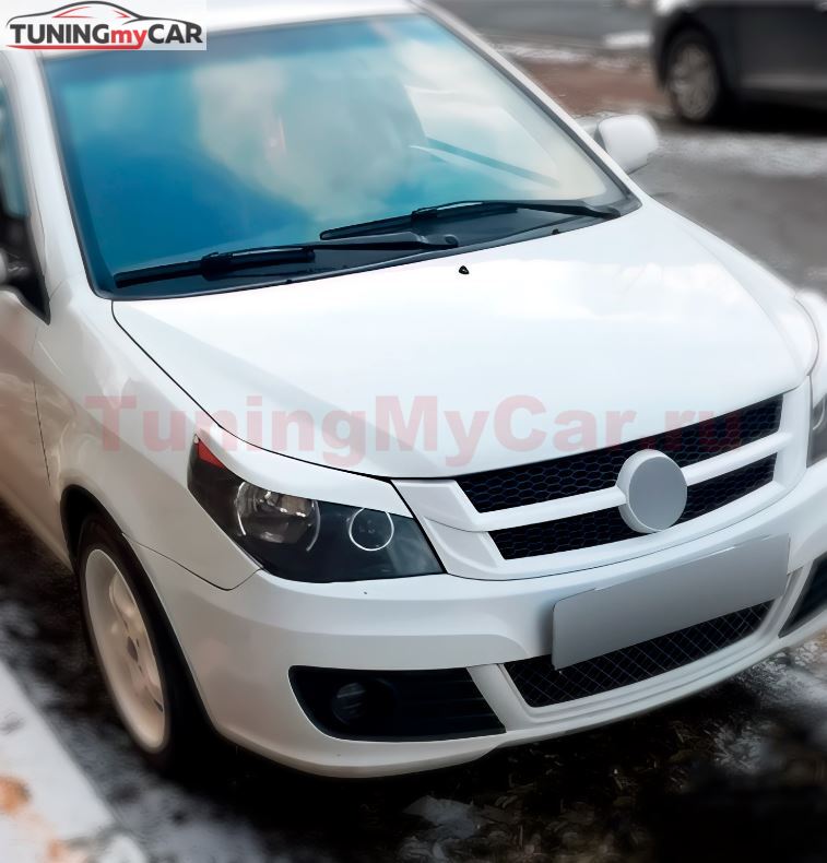 Реснички на фары GEELY GC6 2014г- (седан)