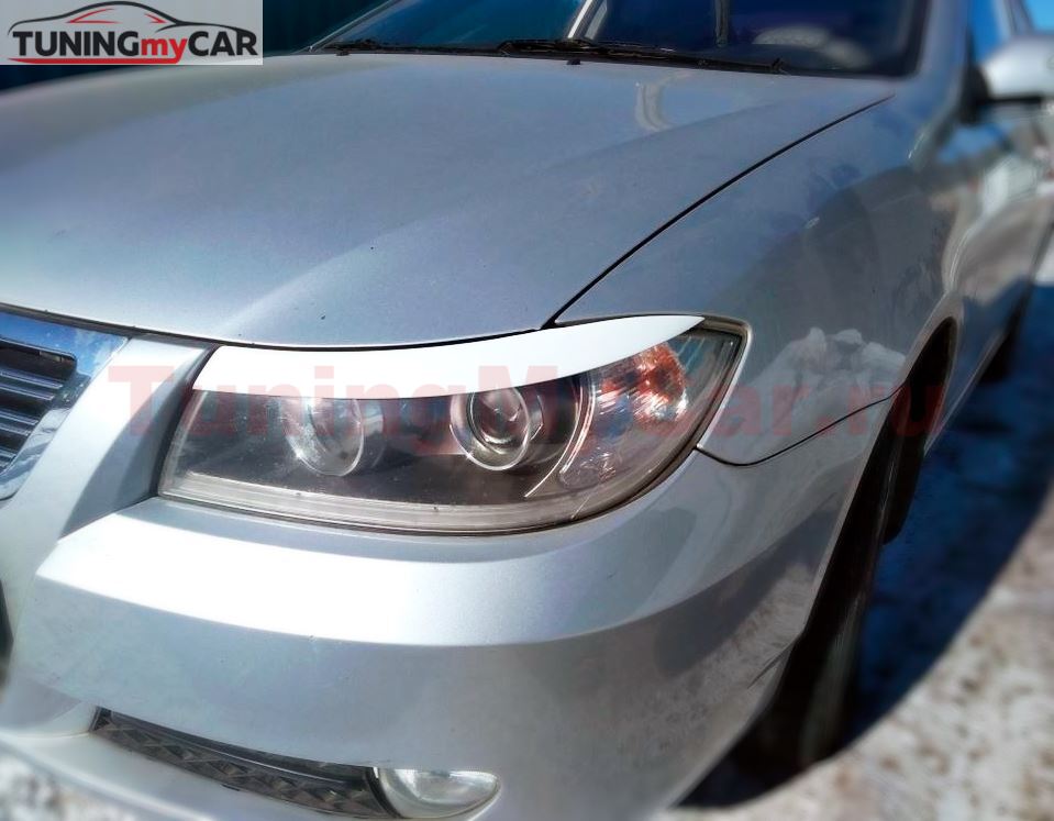 Реснички на фары Lifan Solano 2010-2015