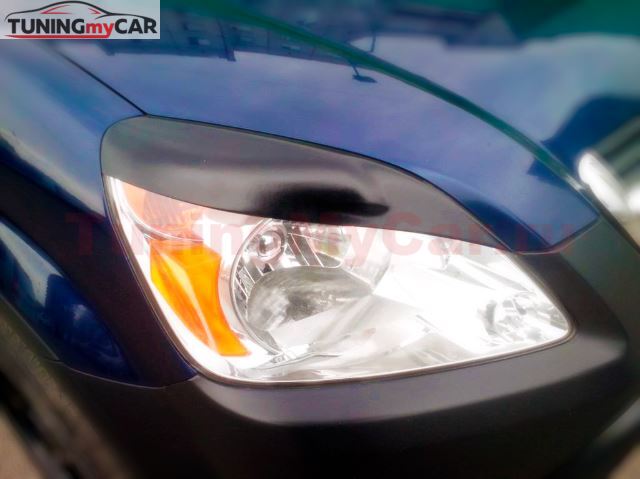 Реснички на фары для Honda CR-V 2001-2006 левый руль