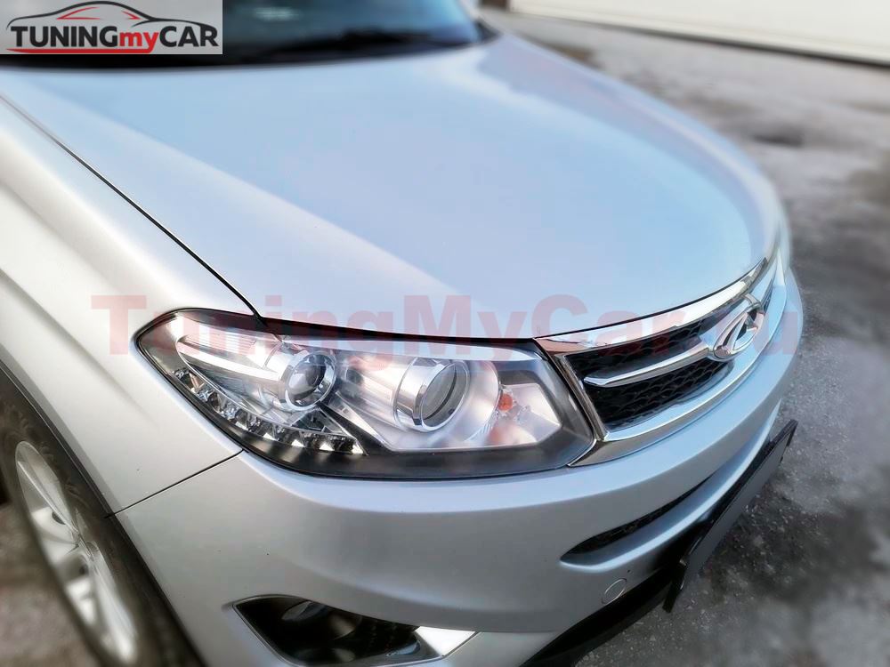 Реснички на фары CHERY TIGGO 5 2014-2020
