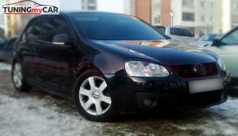 Реснички на фары VOLKSWAGEN GOLF V 2003-2008г