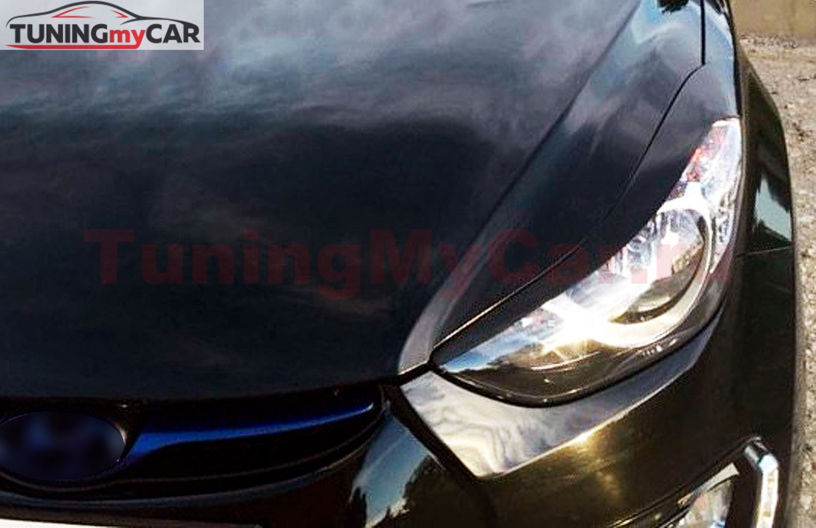Реснички на фары HYUNDAI ELANTRA 2010-2016г