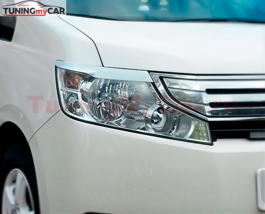Реснички на фары HONDA STEPWGN 2009-2015г