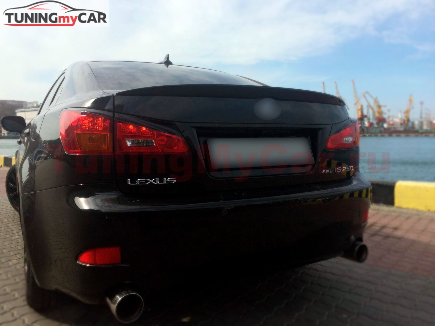 Реснички на фары для LEXUS IS 250 2005-2013г