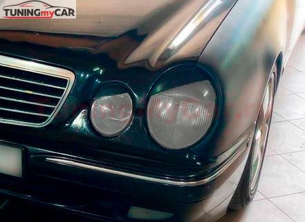 Реснички на фары MERCEDES E-class 210 1995-2002г