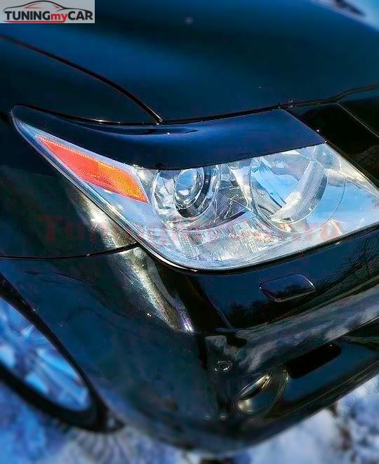 Реснички на фары для LEXUS LX570 2007-2012 J200