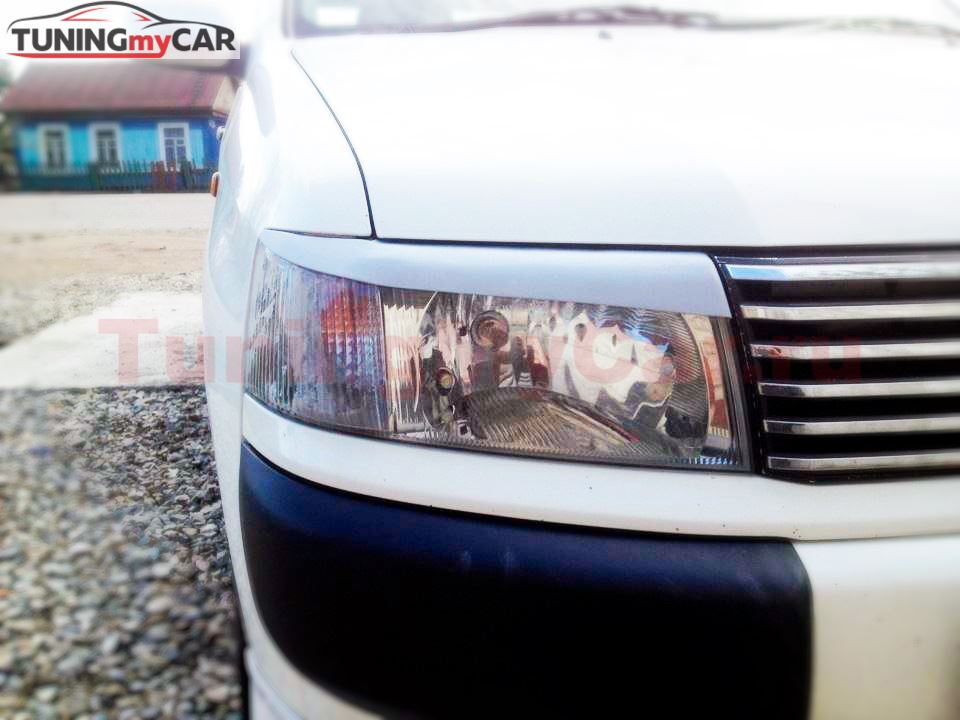 Реснички на фары для Toyota Probox NCP55